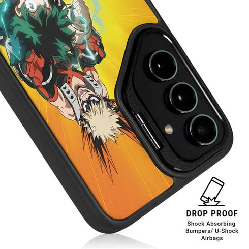 My Hero Academia Deku and Bakugo Season 5 Galaxy S24 FE Kickstand Case